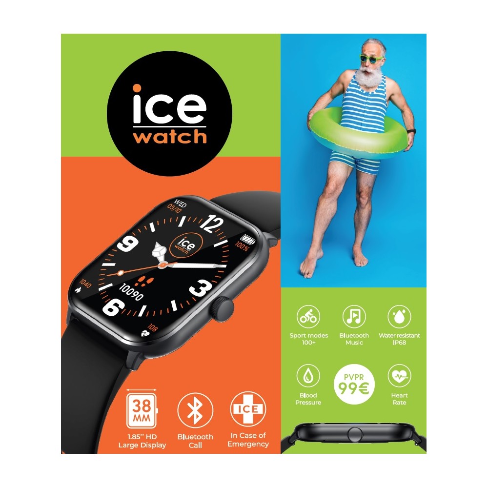Montre Connectée Ice Watch Collection Ice Smart, Montre Connectée Femme, 022251