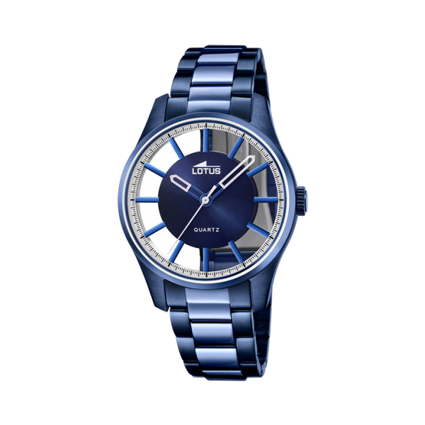 Lotus Orologio Uomo Cronografo Modello 18914 – Cassa In Acciaio, Quadrante Nero, Design Sportivo