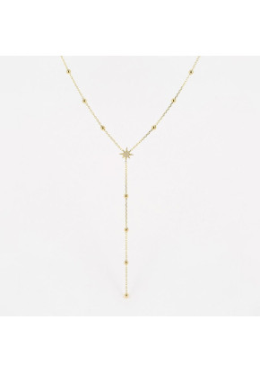 Collier Femme Acier Zag...