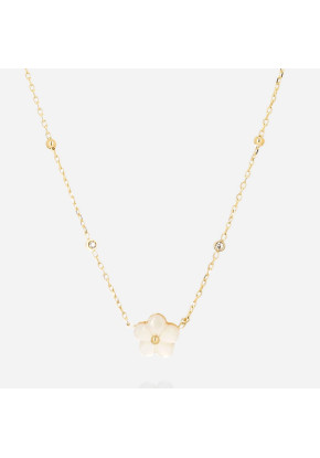 Collier Femme Acier Zag...