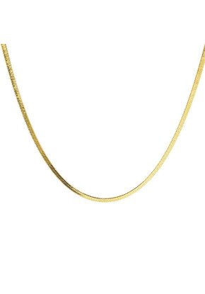 Collier Femme Acier Zag...