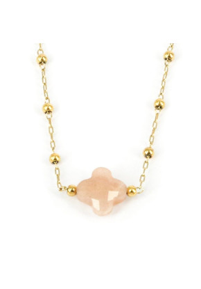 Collier Femme Acier Zag...