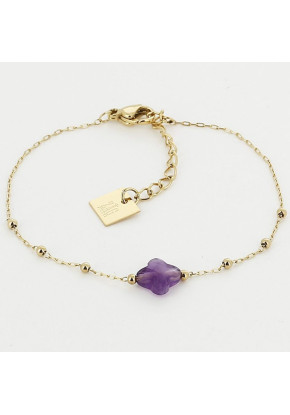 Bracelet Femme Acier Zag...