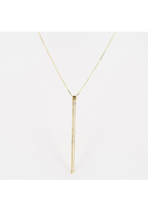 Collier Femme Acier Zag...