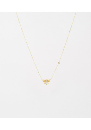 Collier Femme Acier Zag...