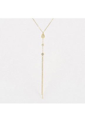 Collier Femme Acier Zag...