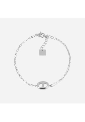 Bracelet Femme Acier Zag...