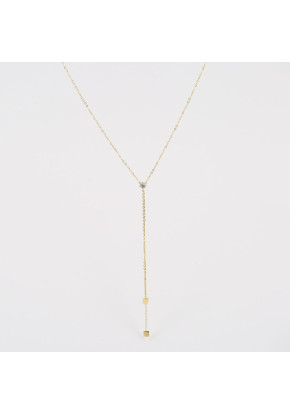 Collier Femme Acier Zag...