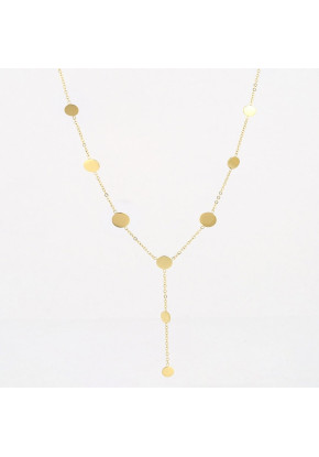 Collier Femme Acier Zag...