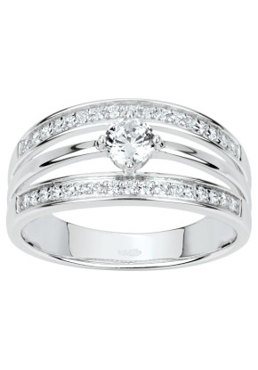 Bague Femme en argent 925,...