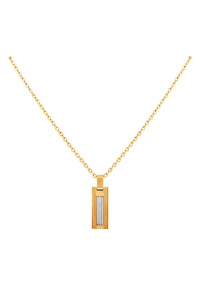 Collier Homme en acier,...