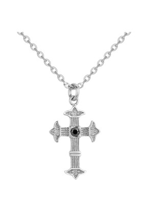 Collier Homme en acier,...