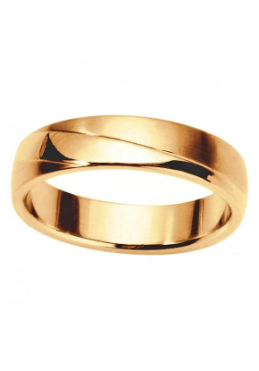 Bague Homme en acier,...