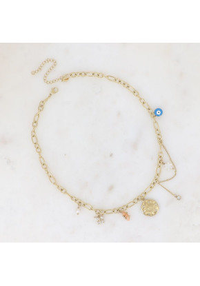Collier Femme Bohm Acier,...