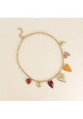 Collier Femme Bohm Acier,...