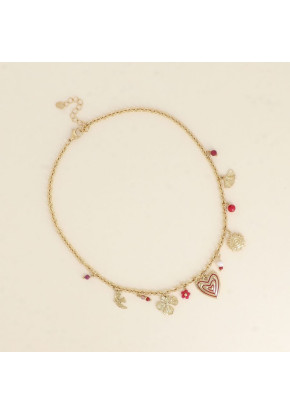 Collier Femme Bohm Acier,...