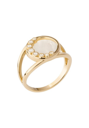 Bague Femme en Plaqué or...