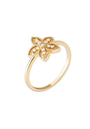Bague Femme en Plaqué or...