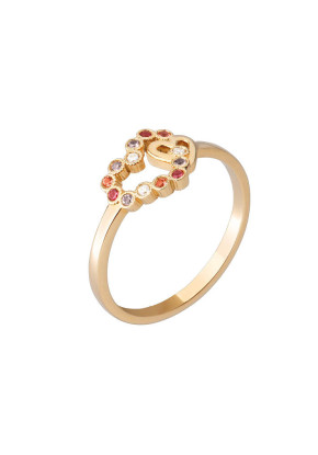 Bague Femme en Plaqué or...