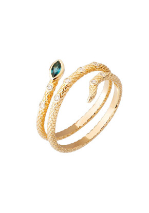 Bague Femme en Plaqué or...