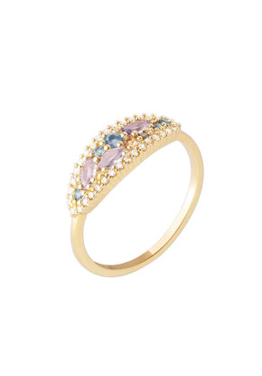 Bague Femme en Plaqué or...