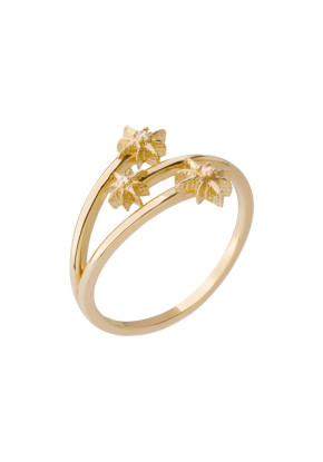 Bague Femme en Plaqué or...