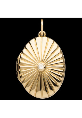 Pendentif Femme en Plaqué...