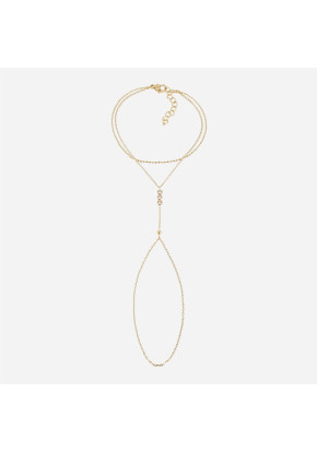 Bracelet de main Femme Zag...