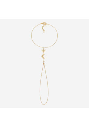 Bracelet de main Femme Zag...